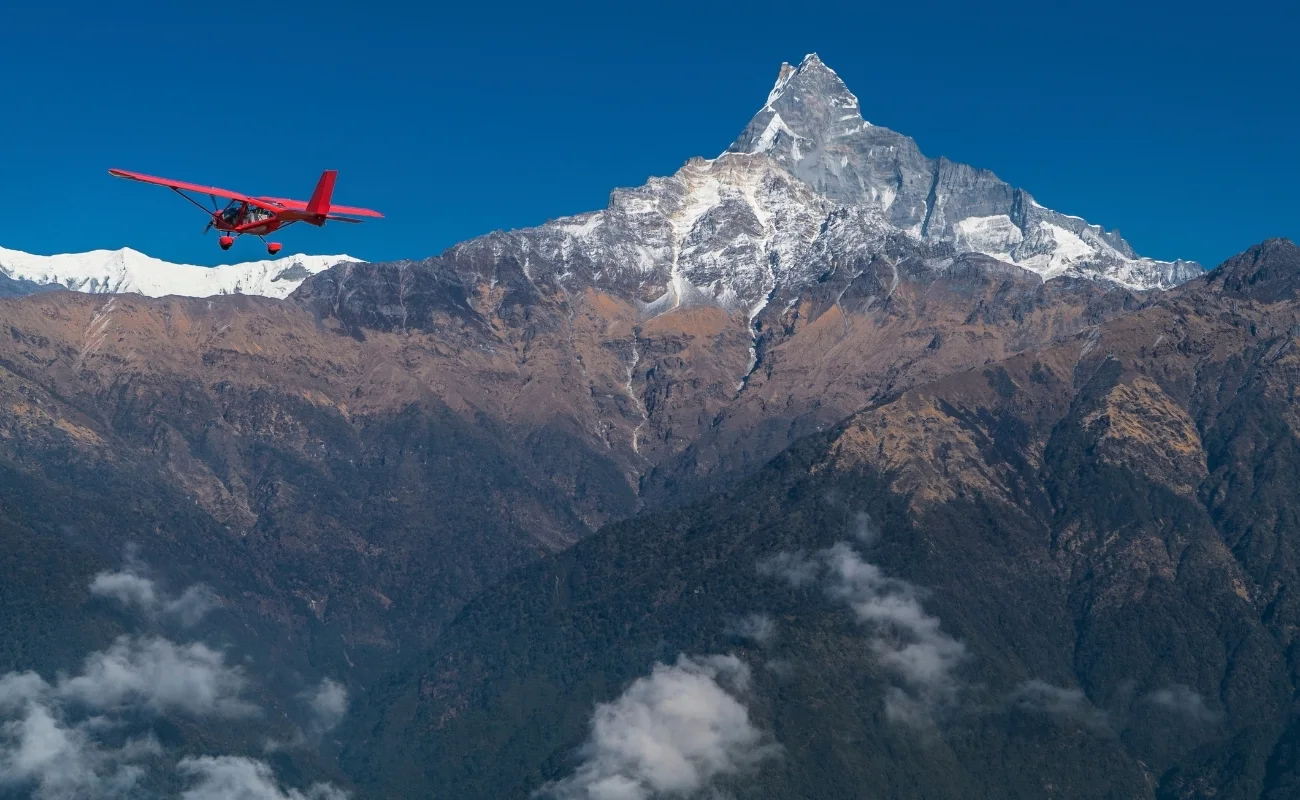 machapuchare-mountain-aerial-view
